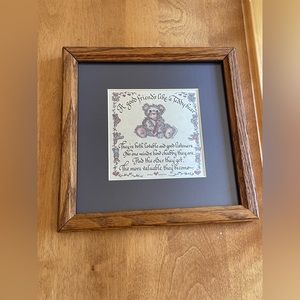 Friends Bear Wall Art